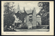 17666 Gezicht op het kasteel Moersbergen (Moersbergselaan 17) bij Doorn.